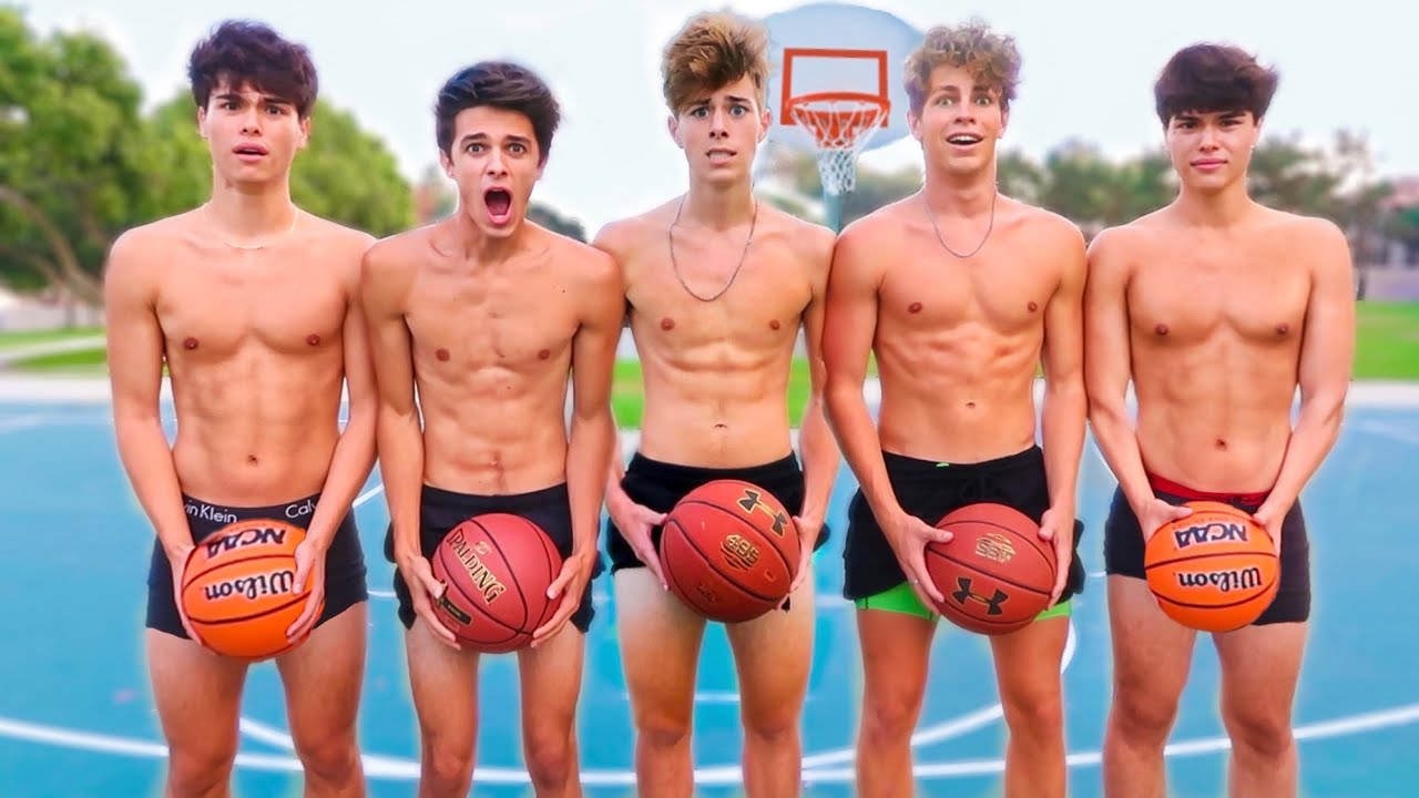 EXTREME STRIP BASKETBALL w/ Brent Rivera & Ben Azelart