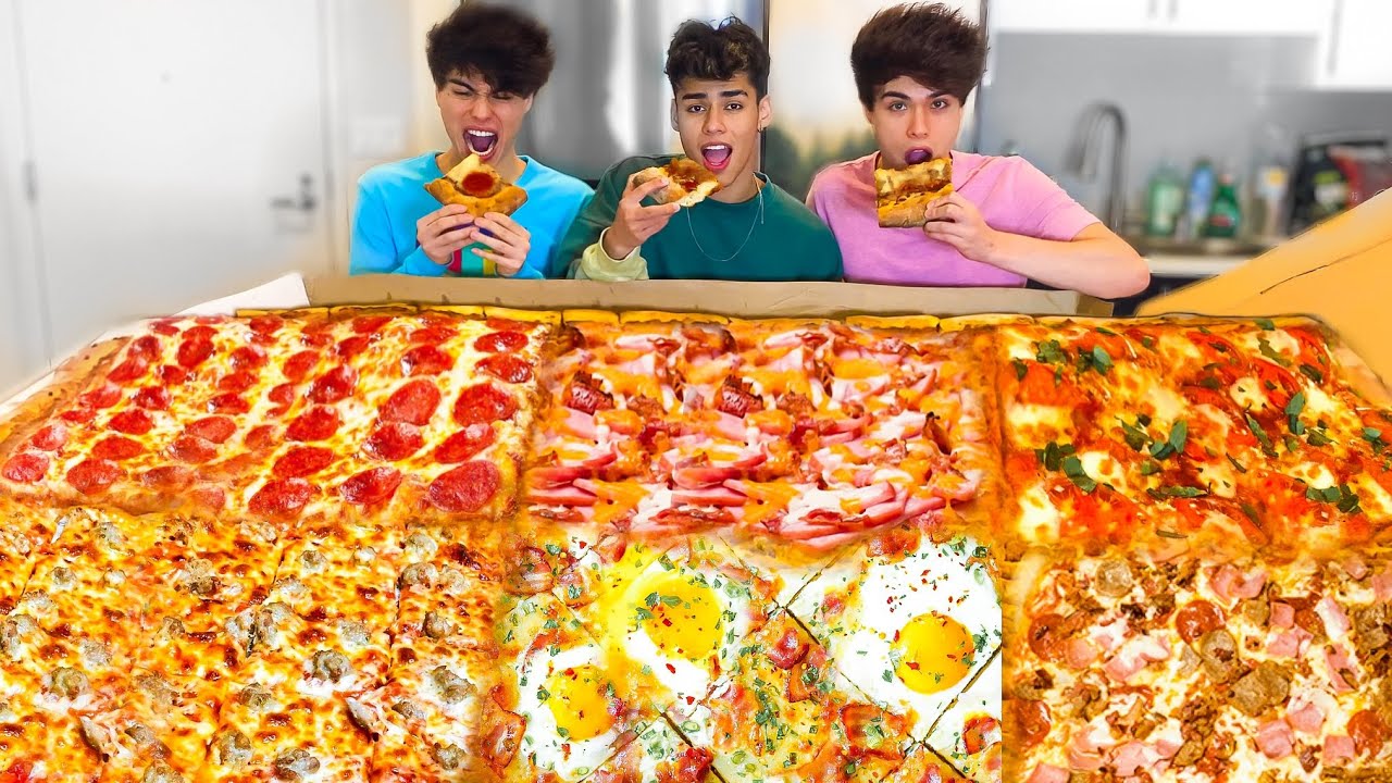 EATING THE WORLD’S LARGEST PIZZA!!