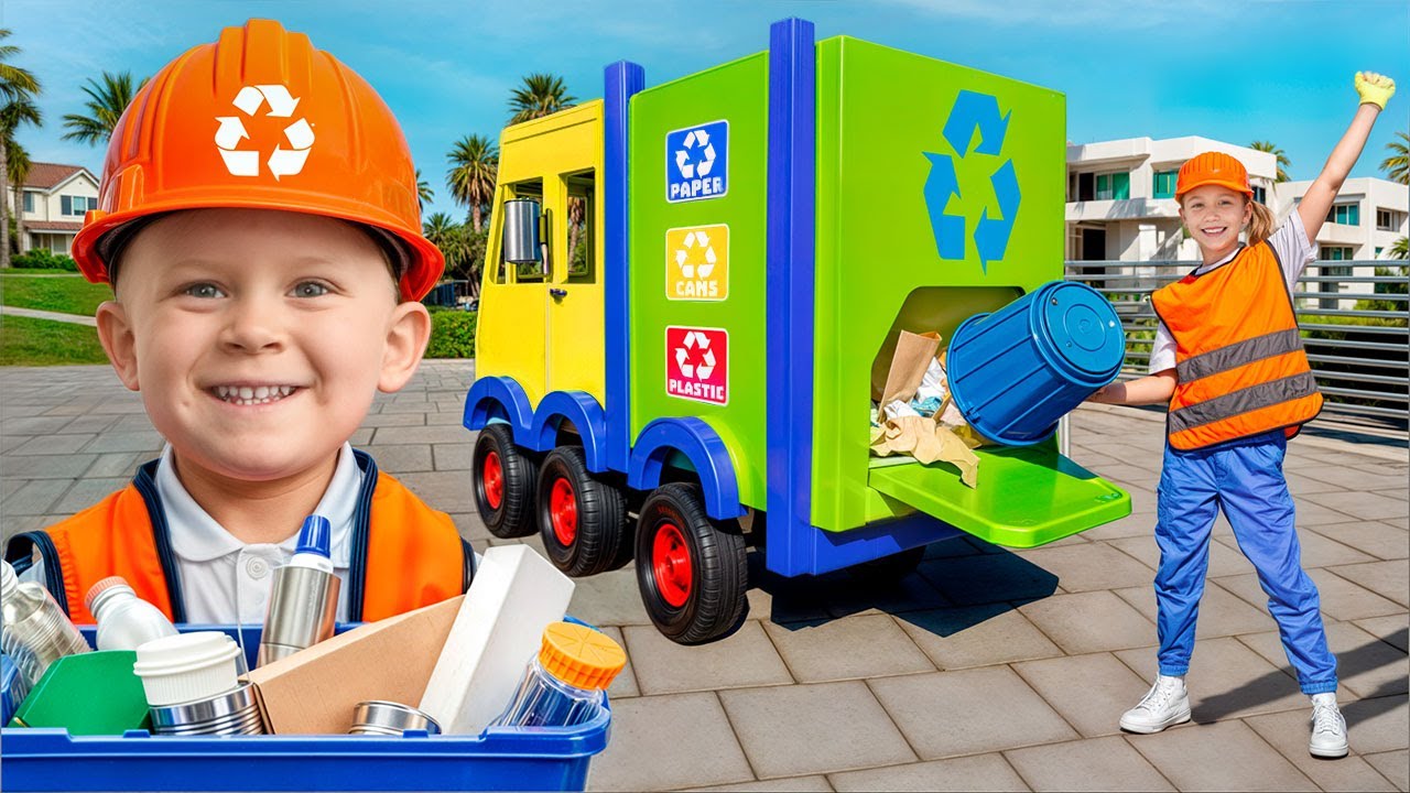Kids learn to Sort Garbage – Earth Day Story