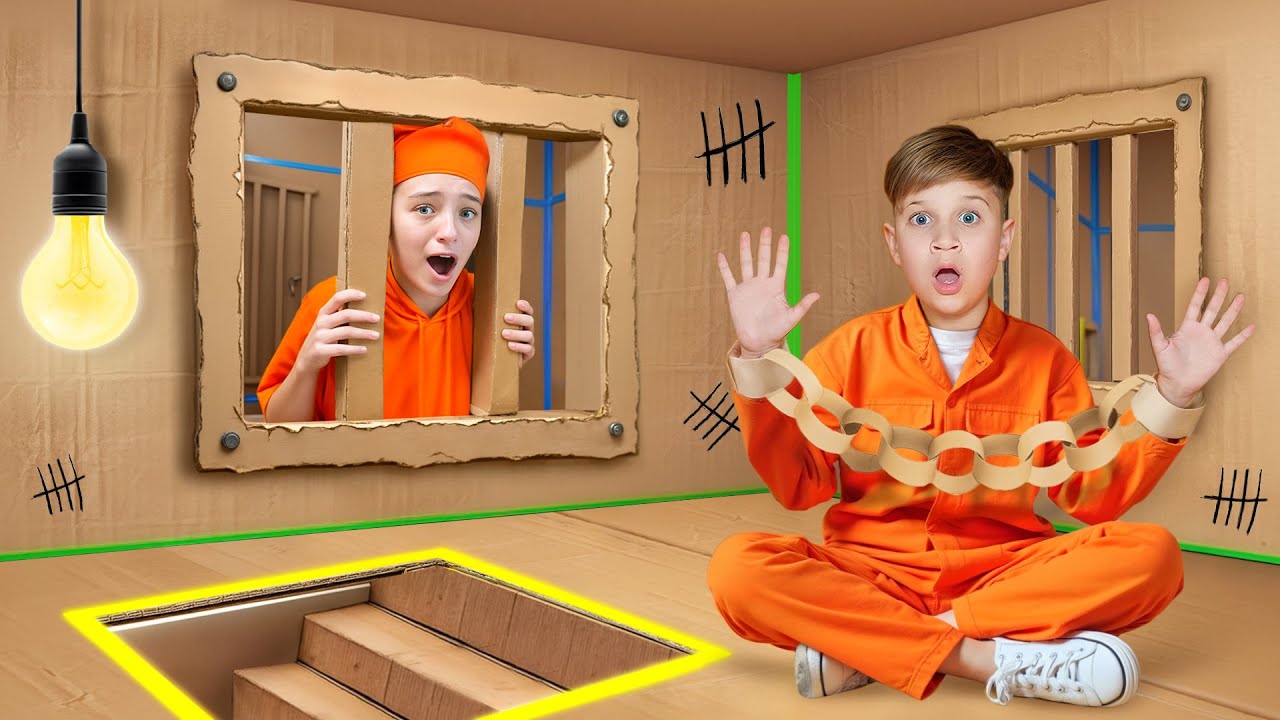 Escape from CARDBOARD PRISON Challenge