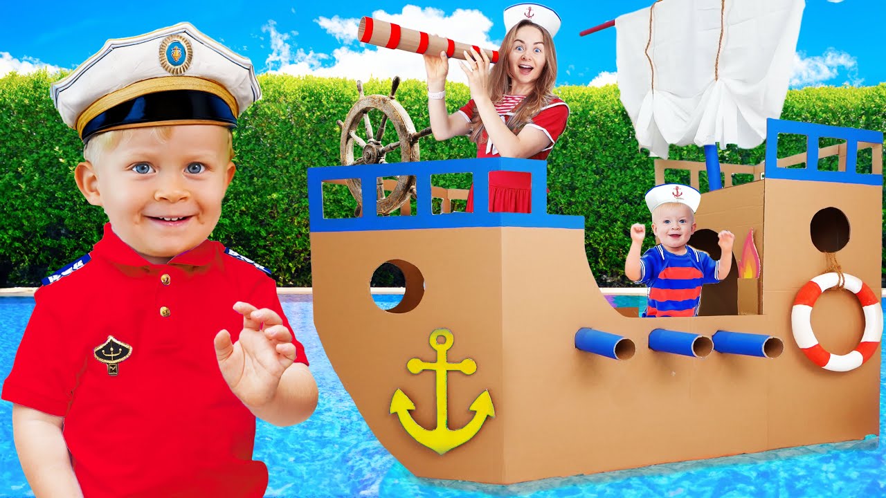 Oliver and Mom’s Journey through Cardboard Tales