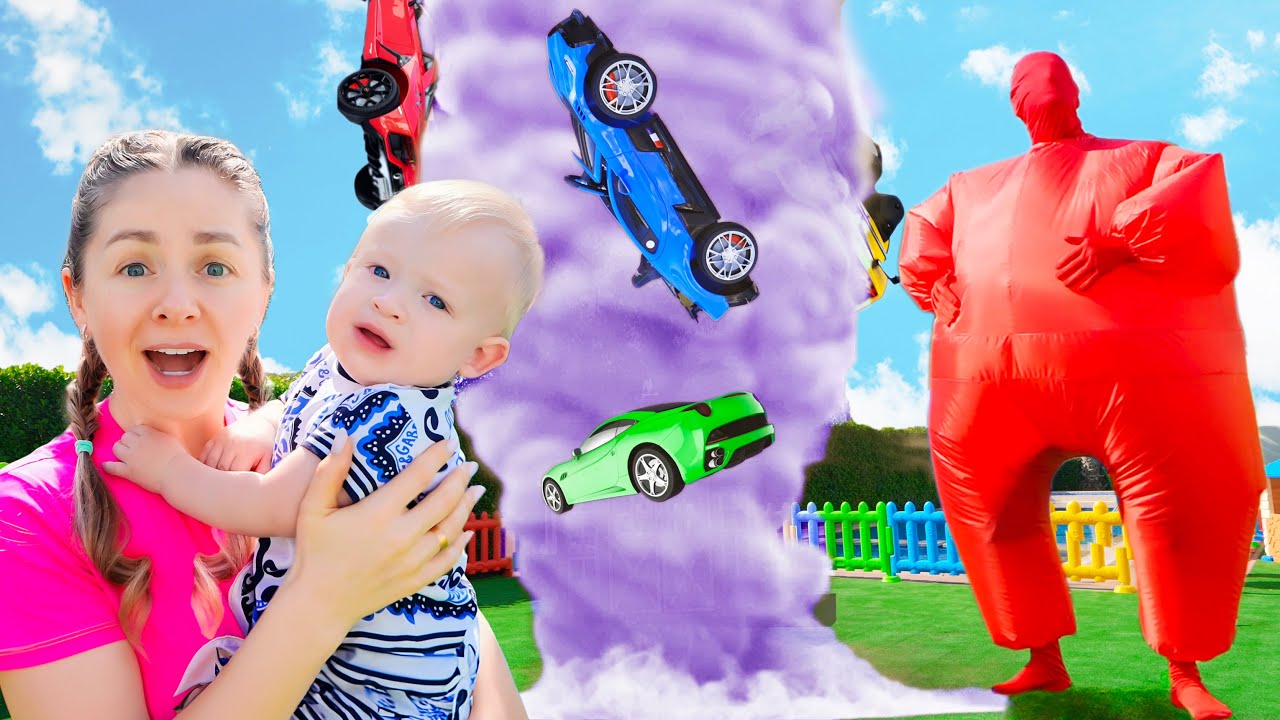 Oliver and BalloonMan Helps People Adventure