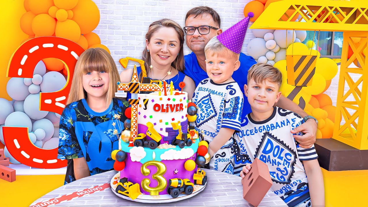 Oliver’s 3 Year Old Birthday Special