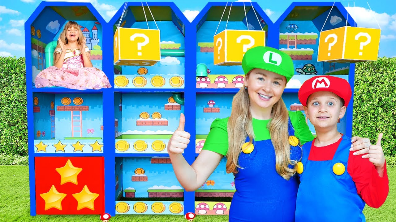 Diana and Roma’s Super Mario Bros Adventure – Can They Save the Princess?
