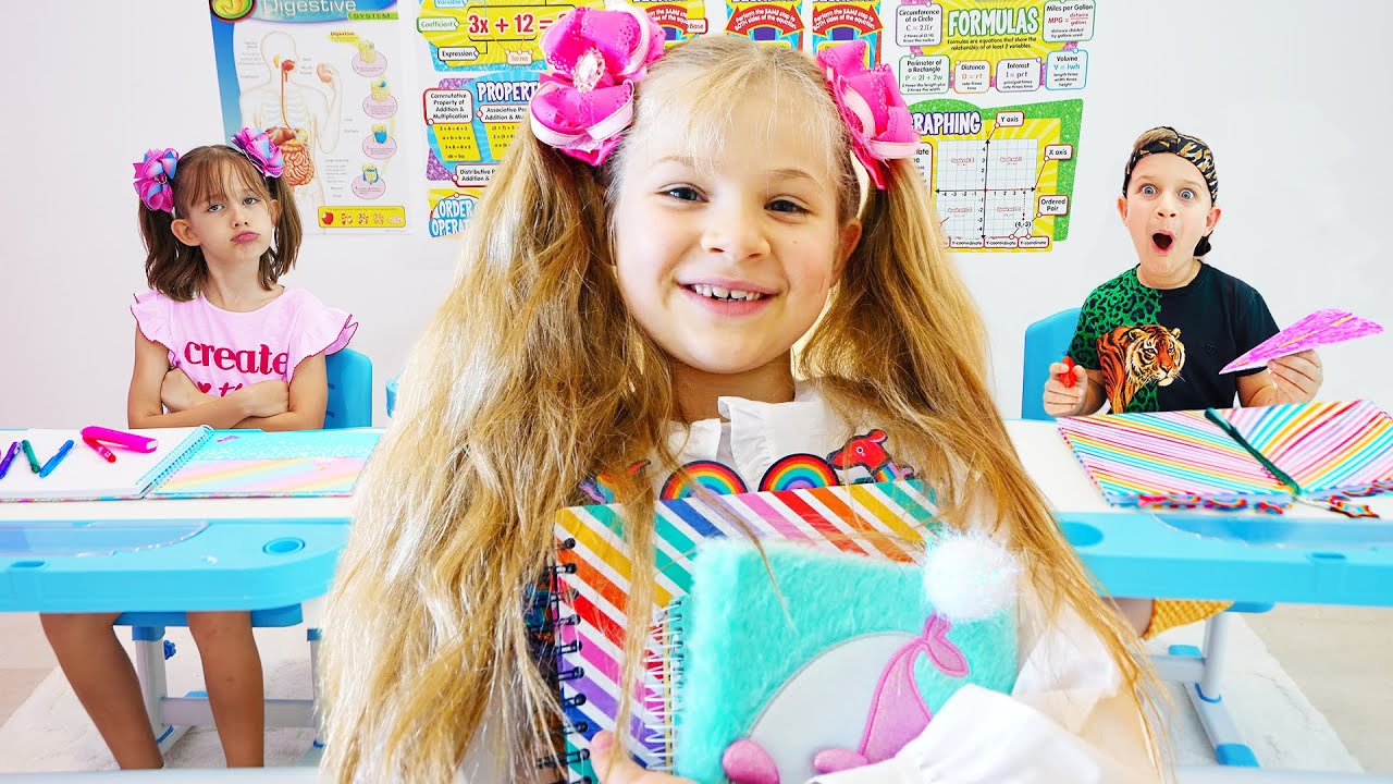 Diana and Roma at School – A Story about the Value of Friendship