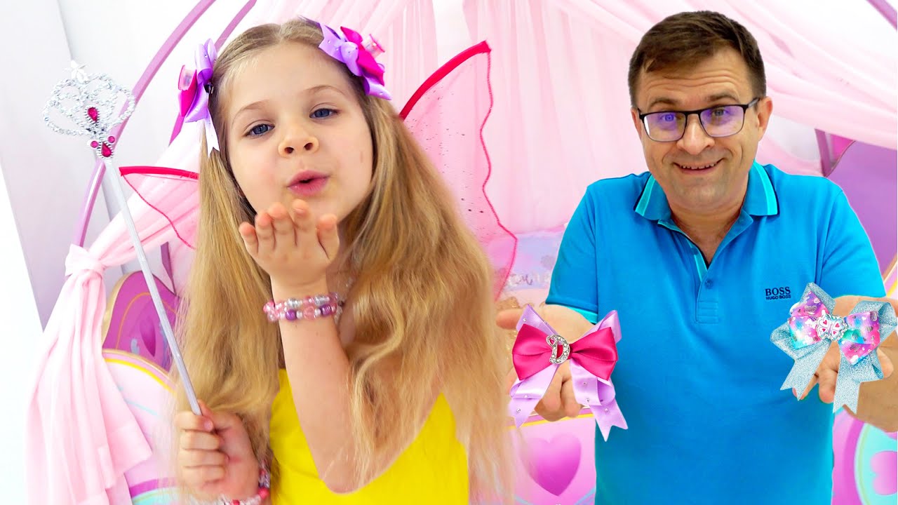 Diana Needs a New Hairstyle! Dad Helps Her Choose New Fashion Jewelry & Accessories Claire’s