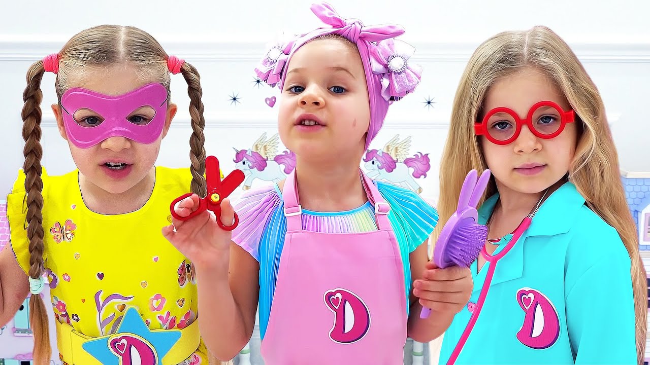 Diana & Roma Best Stories for Girls – Dolls Video Compilation