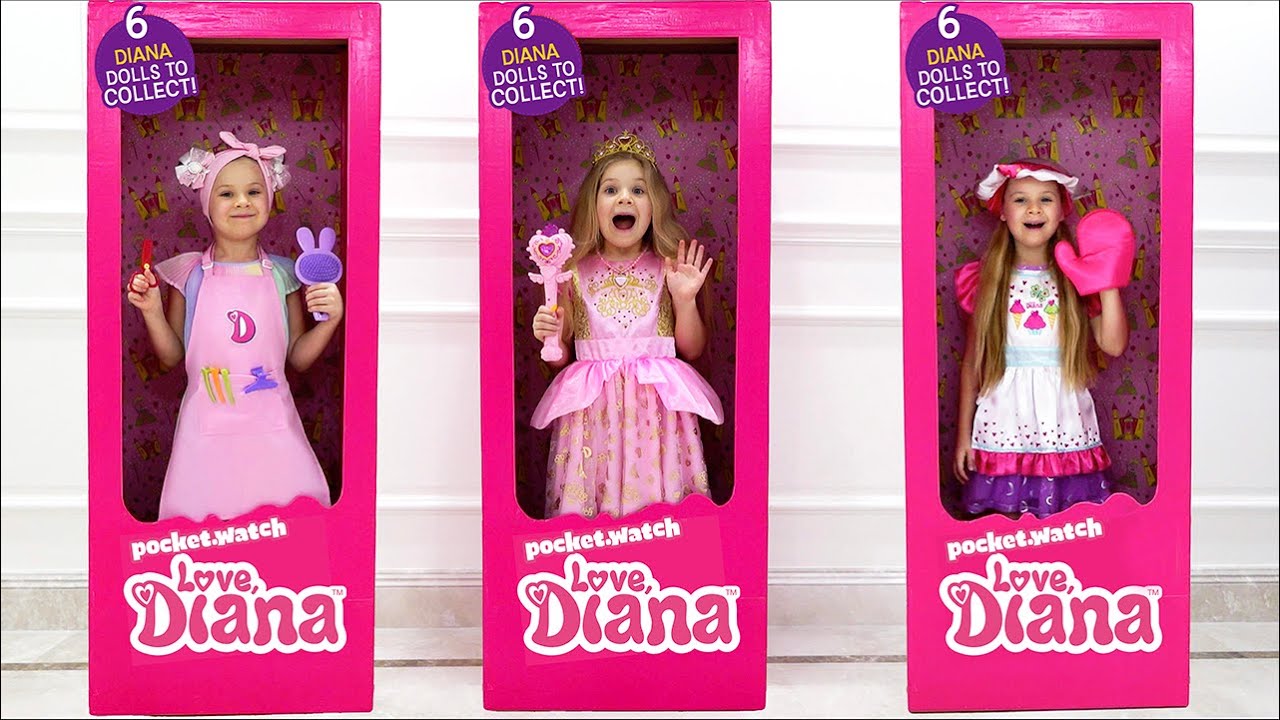 Diana Becomes a Doll