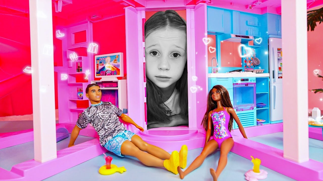Nastya and the Barbie’s escape rooms