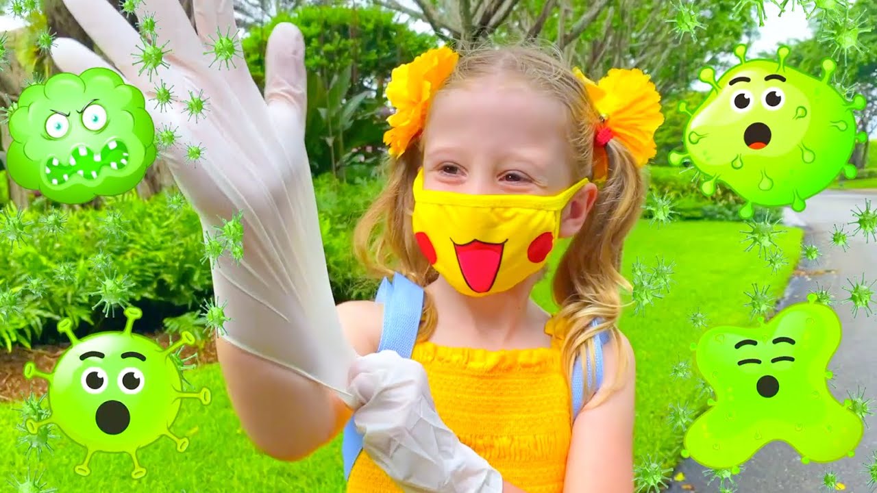 Nastya and children’s stories about viruses