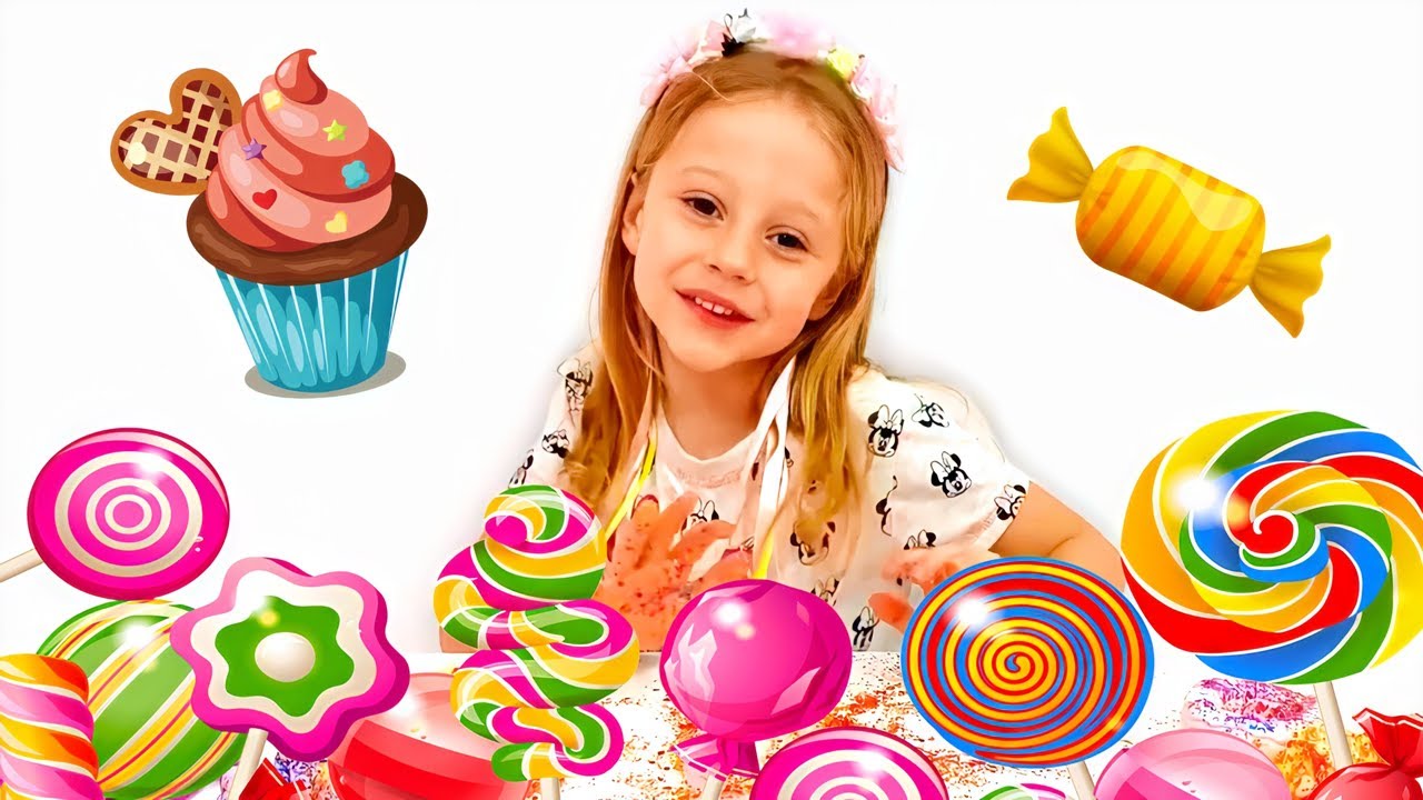 Nastya and Stacy exchange toys for sweets