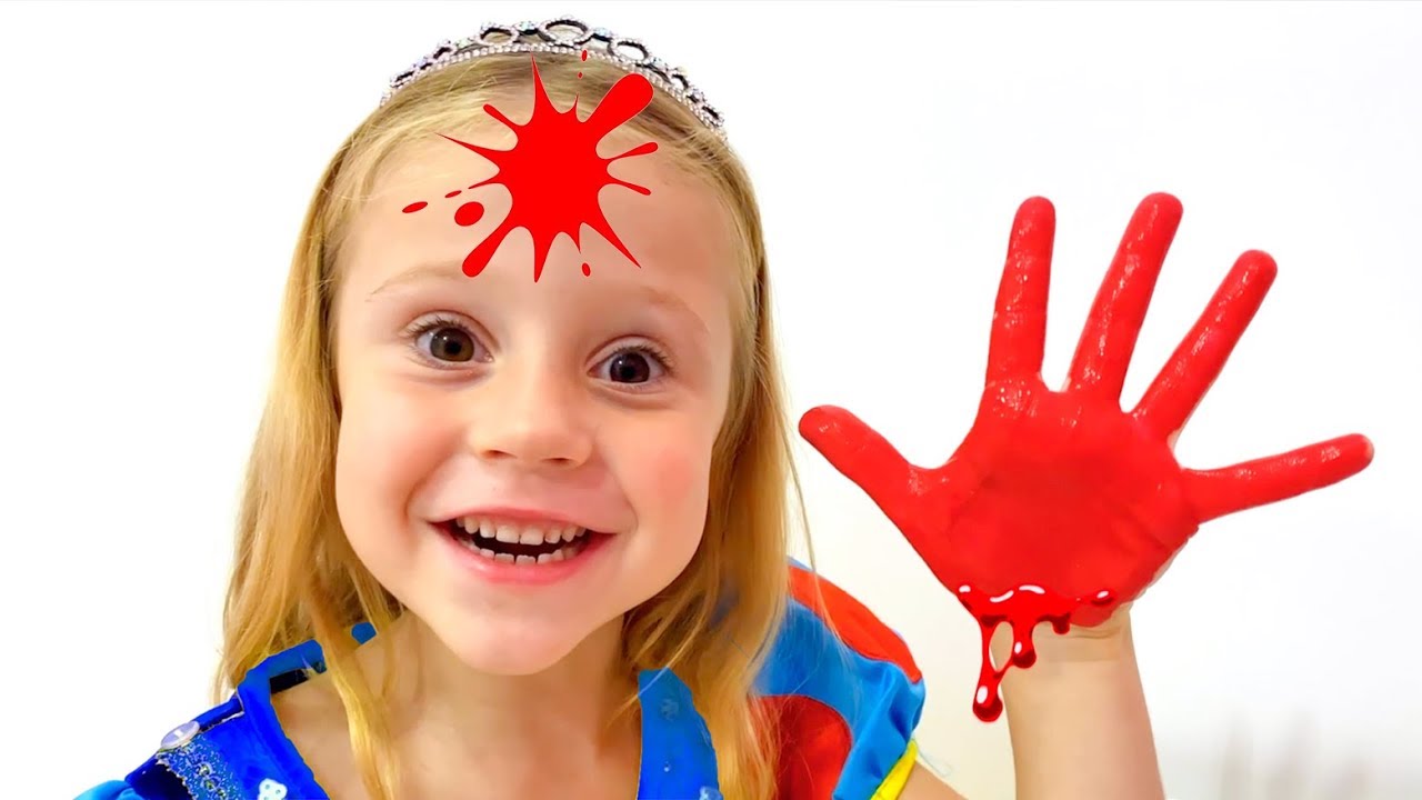 Nastya and dad – stories about the right behavior