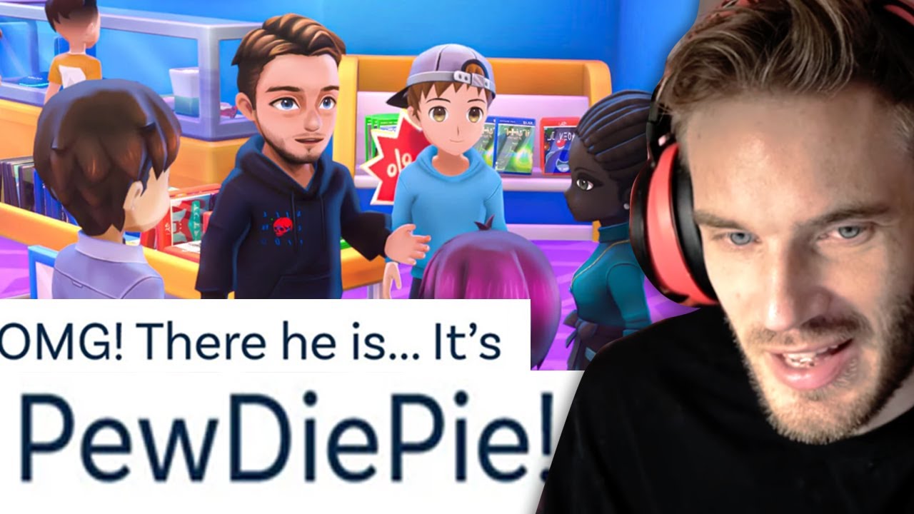 I Met PewDiePie in YouTubers Life 2