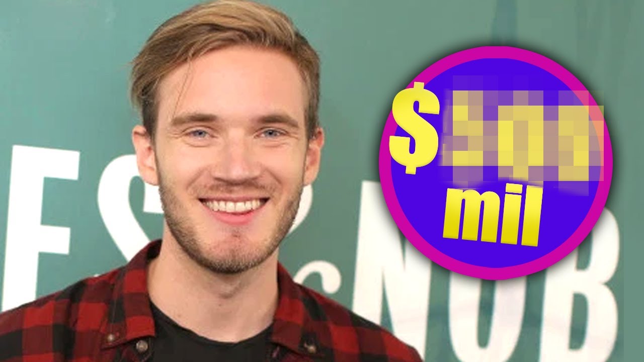 Pewdiepie NETWORTH revealed!  PEW NEWS