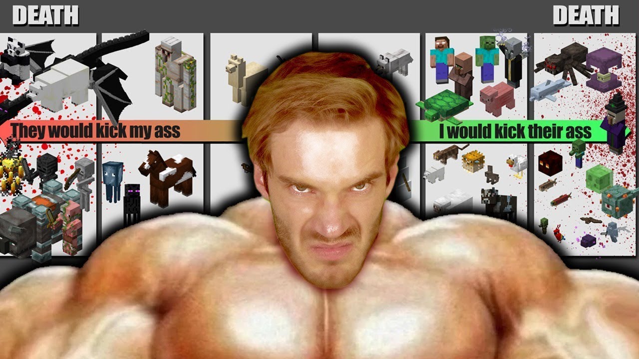 Minecraft mobs I could beat in a fight