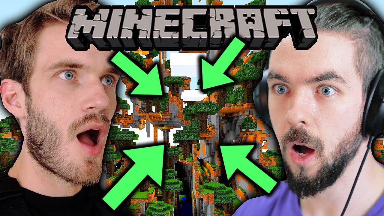 我們在Minecraft裡發現了超狂的世界！