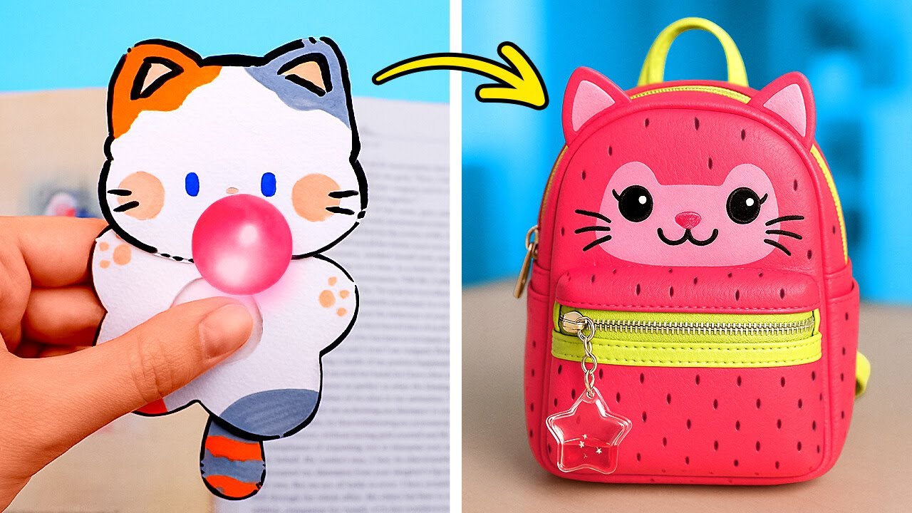 ✂️ MAKE SCHOOL FUN AGAIN! Awesome Paper Crafts to Try Today ✨ ️