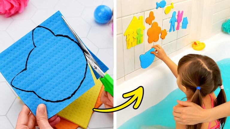 CREATIVE CRAFTS & LIFE HACKS FOR MOMS AND DADS!