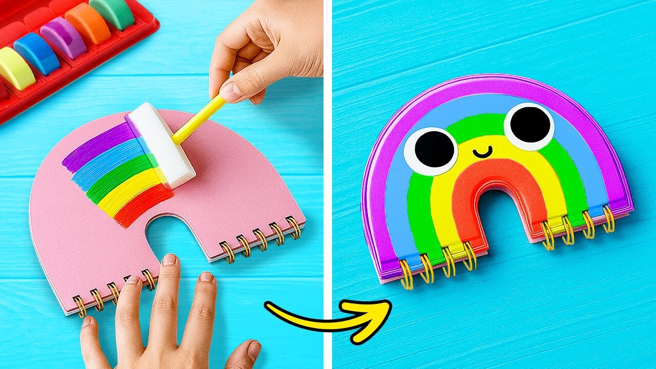 TRENDING RAINBOW SCHOOL SUPPLIES  ✨ Perfect for Back to School!