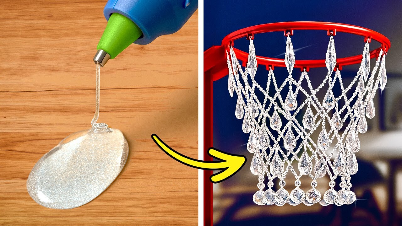 ️ DIY HOME DECOR ON A BUDGET! Epoxy Resin & Glue Gun Furniture Hacks ✨