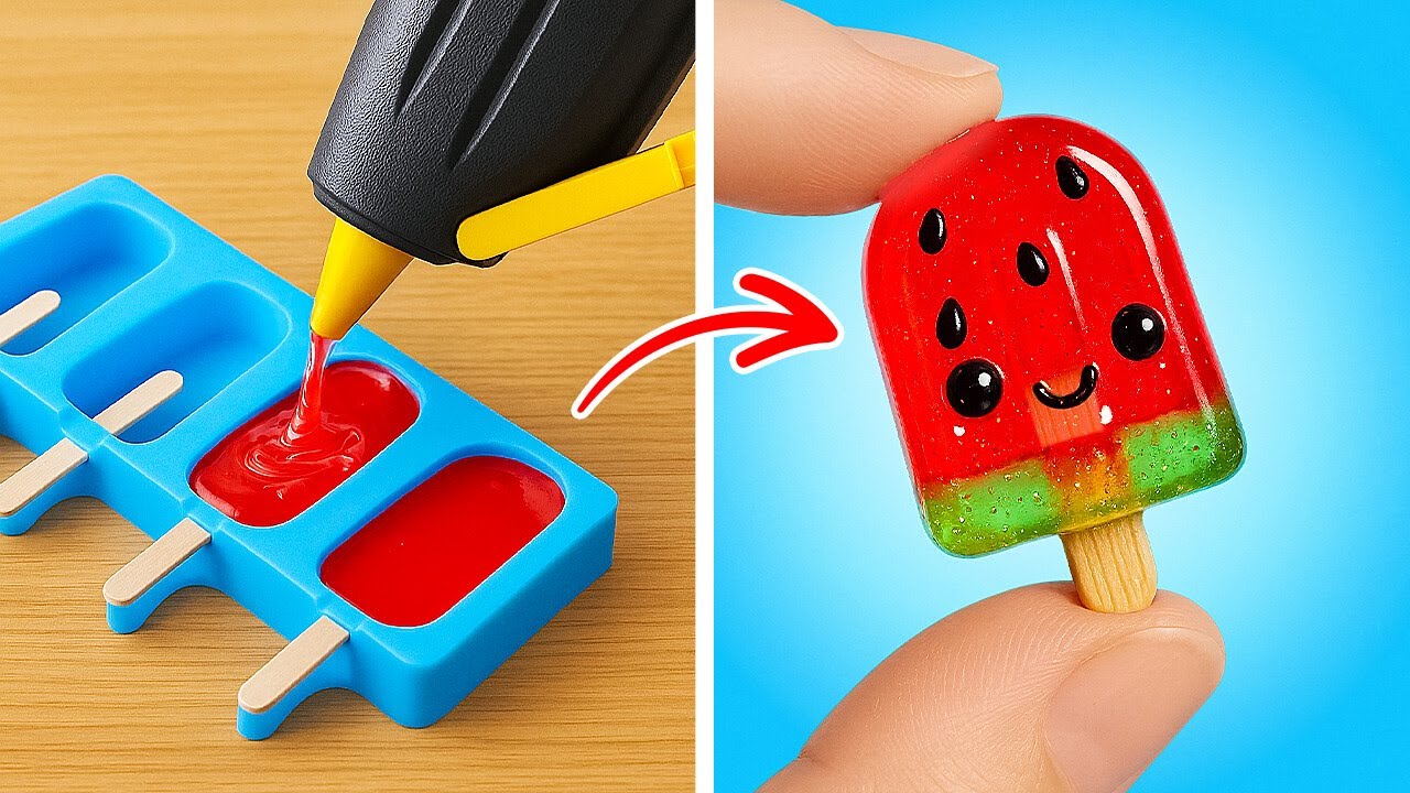 EASY GLUE GUN HACKS & CRAFTS FOR HOME & SCHOOL!