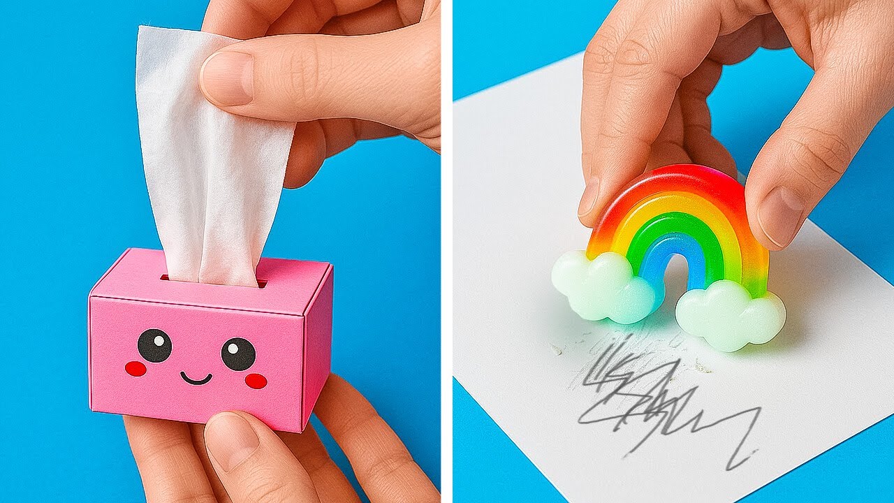 CUTE FIDGETS YOU NEED TO TRY!   Satisfying Crafts for Stress Relief