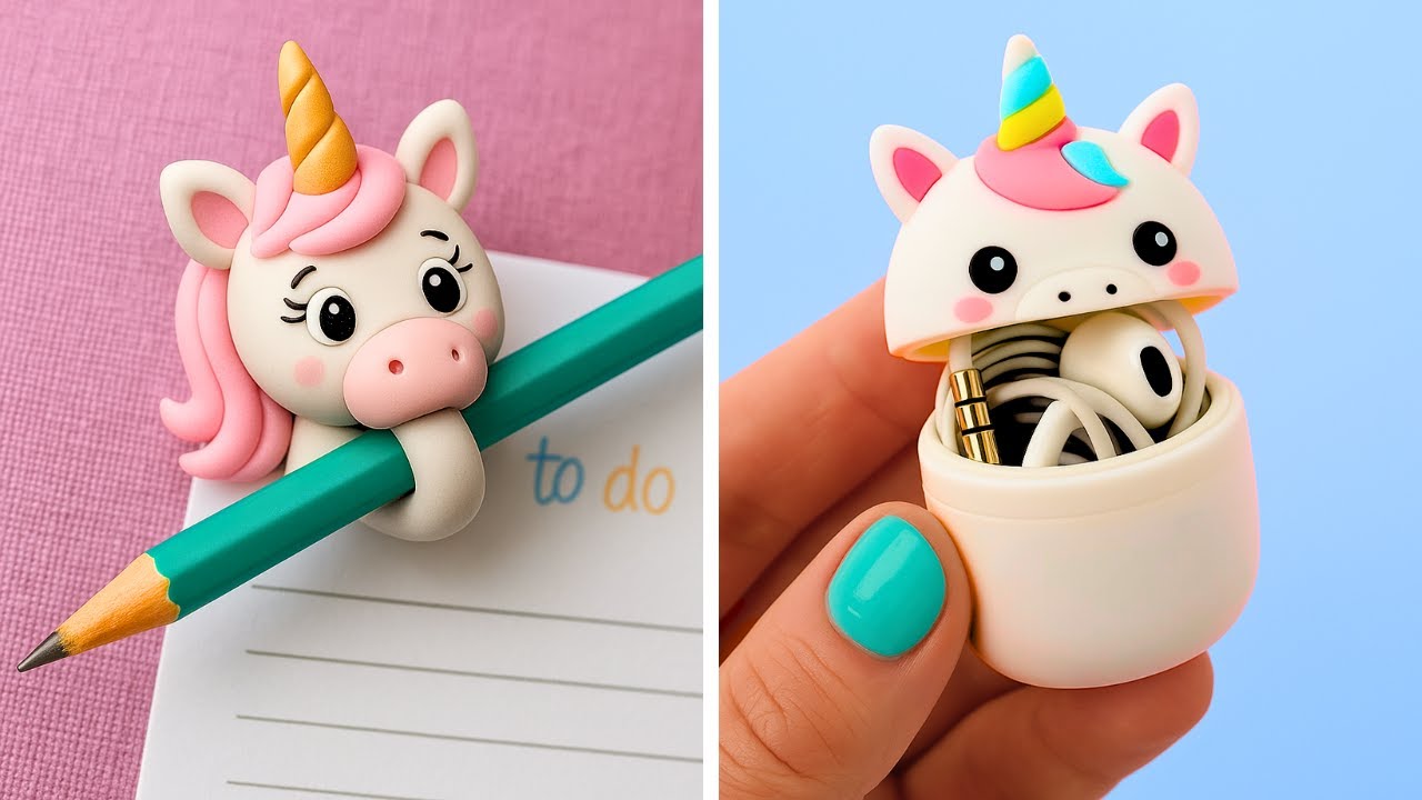 RAINBOW POLYMER CLAY CRAFTS YOU’LL LOVE!   Fun & Colorful DIYs
