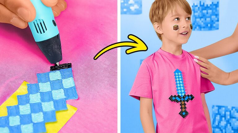 ️ MINECRAFT CRAFTS WITH A 3D PEN! Awesome DIY Creations in Real Life ⛏️✨