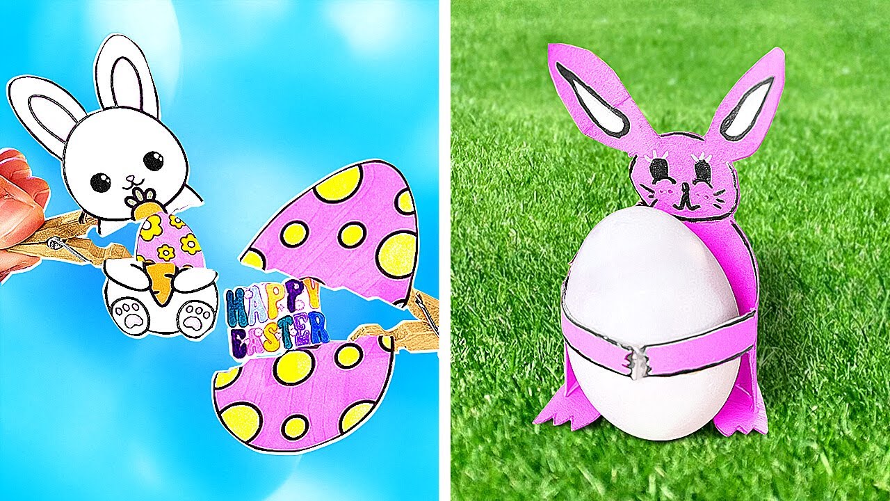 LAST-MINUTE EASTER CRAFTS & EGG DYEING HACKS YOU’LL LOVE!