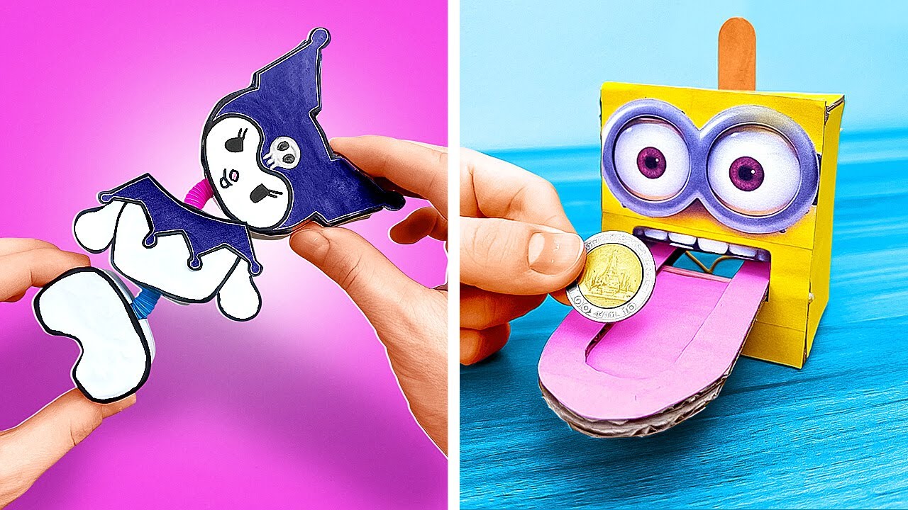 CARDBOARD CRAFTS ❤️  CUTE & EASY DIY