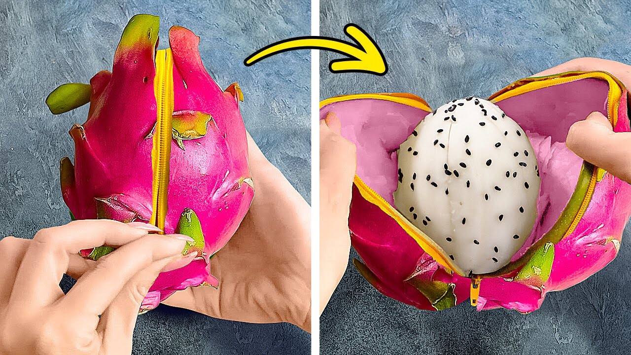 SLICE & PEEL LIKE A PRO!   QUICK TIPS FOR EVERY FRUIT!