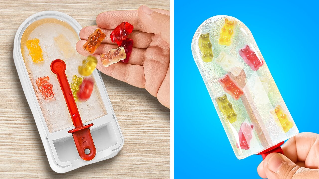Gummy Bears Ice Cream    Best Gadgets to Make Your Life Easier ✨