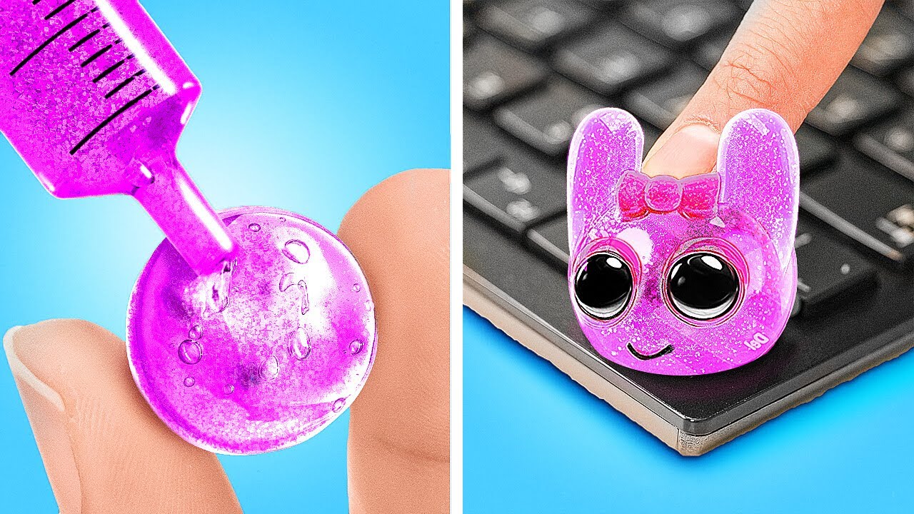 NEW FUNNY FIDGETS   SATISFYING CRAFTS TO TRY!