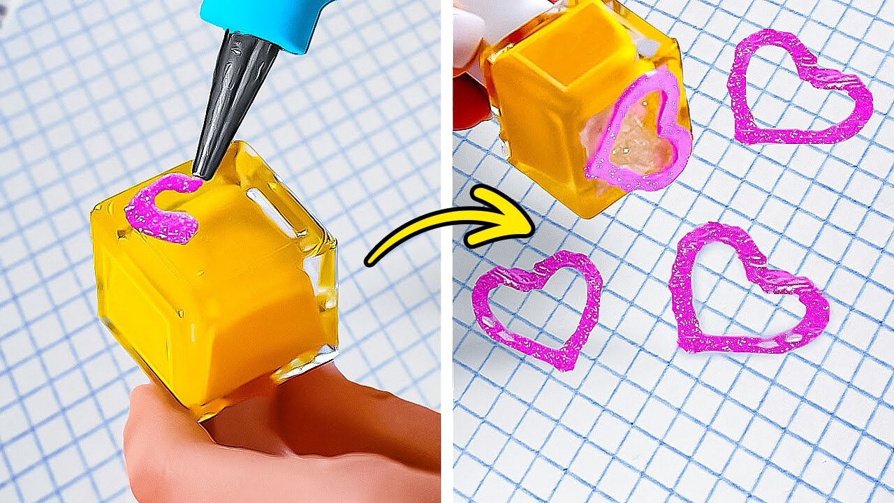 COOLEST STATIONERY CRAFTS EVER!   FUN IDEAS FOR SCHOOL