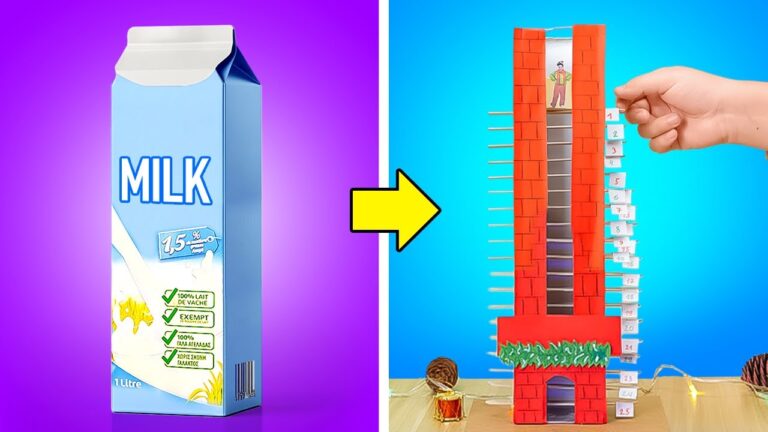 OOPS! LAST MINUTE CHRISTMAS DECOR HACKS FROM CARDBOARD