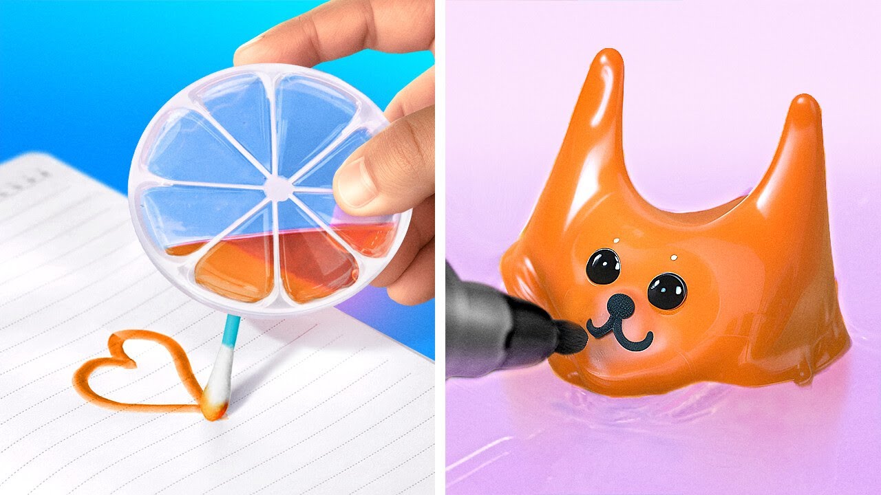 SQUISHY SCHOOL CRAFTS   CREATE YOUR OWN RAINBOW SUPPLIES
