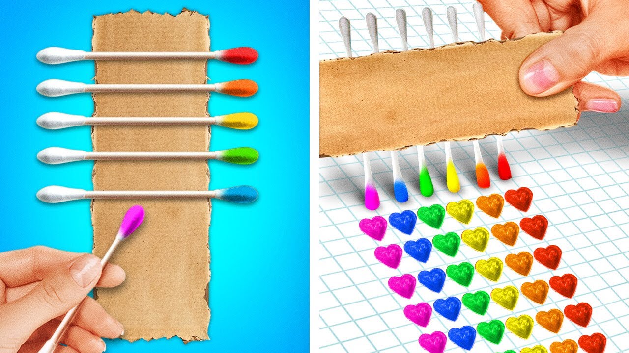 Color Your School Life: Fun and Easy Rainbow Hacks!  ✨