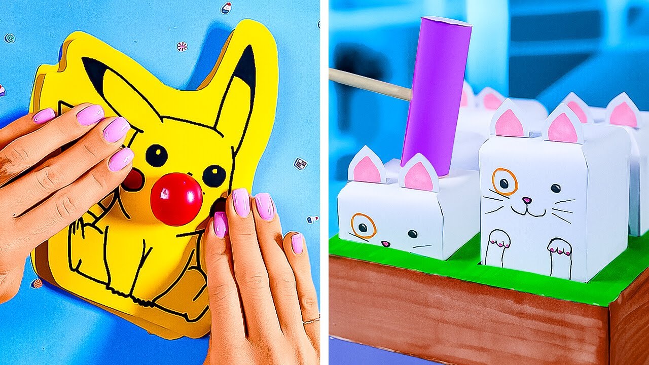 ✂️ FUN PAPER CRAFTS TO BRIGHTEN YOUR SCHOOL DAY!