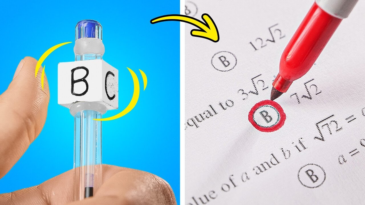 BEST SCHOOL HACKS & CRAFTS THAT MAKE STUDYING EASY!