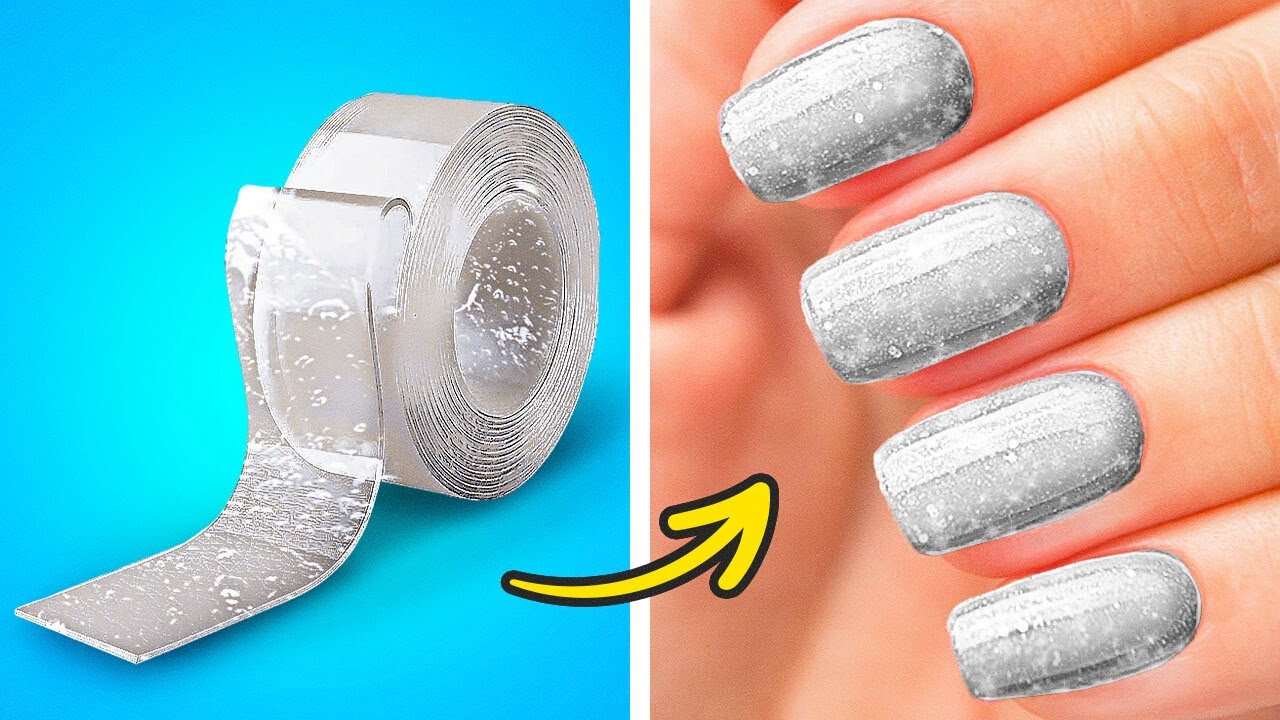 Easy Nail Hacks On A Budget  ✨ Cute Ideas & Amazing Crafts To Try At Home