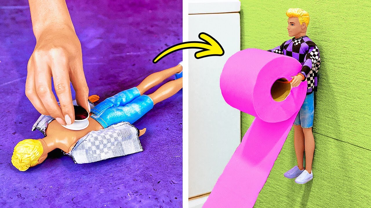 BRILLIANT LIFE HACKS   COOL DOLL REUSE