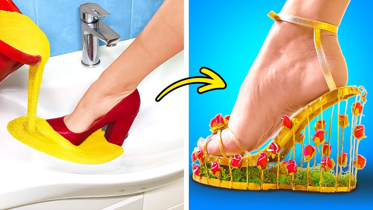 SHOE HACKS & DIY FOR FRESH NEW LOOK!  ✨ FROM OLD TO NEW!