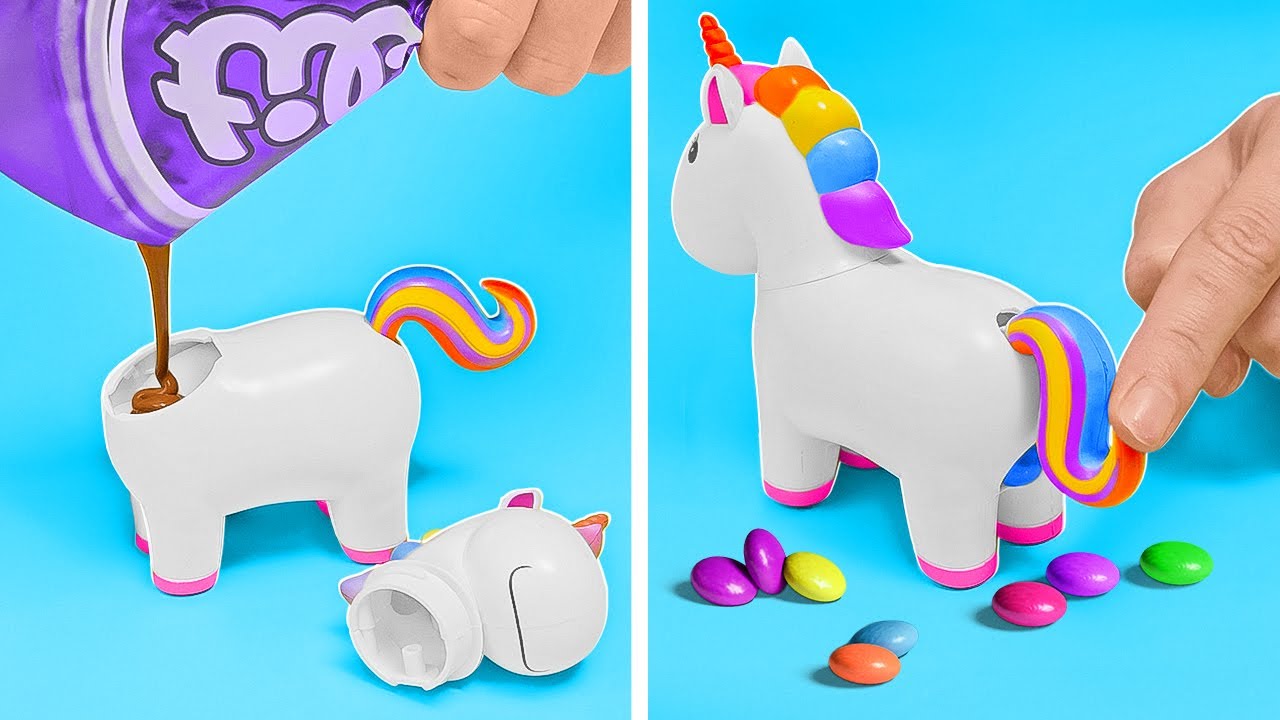 UNICORN CANDY GADGET & SWEETS HACKS YOU’LL LOVE!