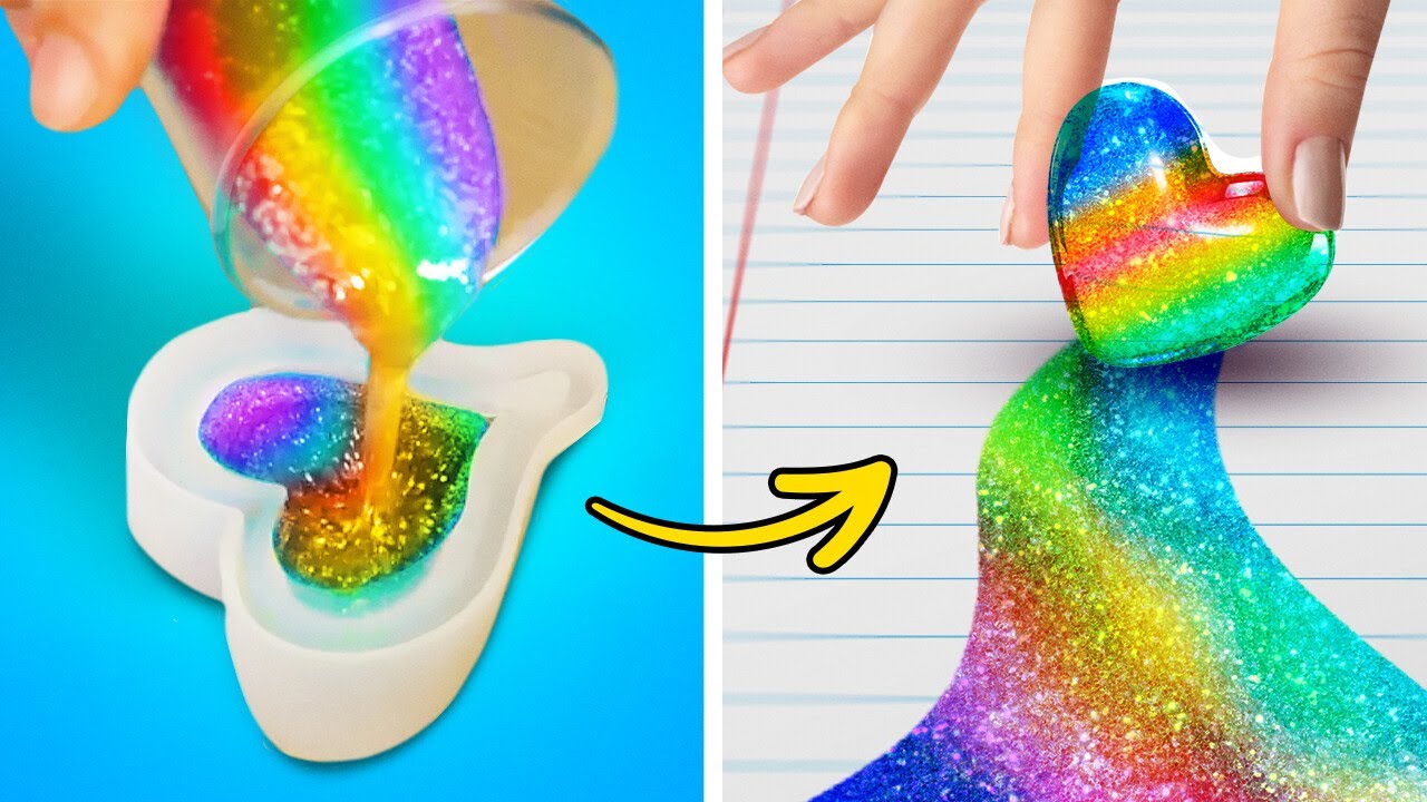 MESMERISING EPOXY RESIN CREATIONS   DIY JEWELRY AND CRAFTS