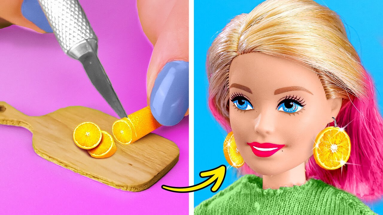 Glam Fashion Makeovers & Miniature DIY Crafts