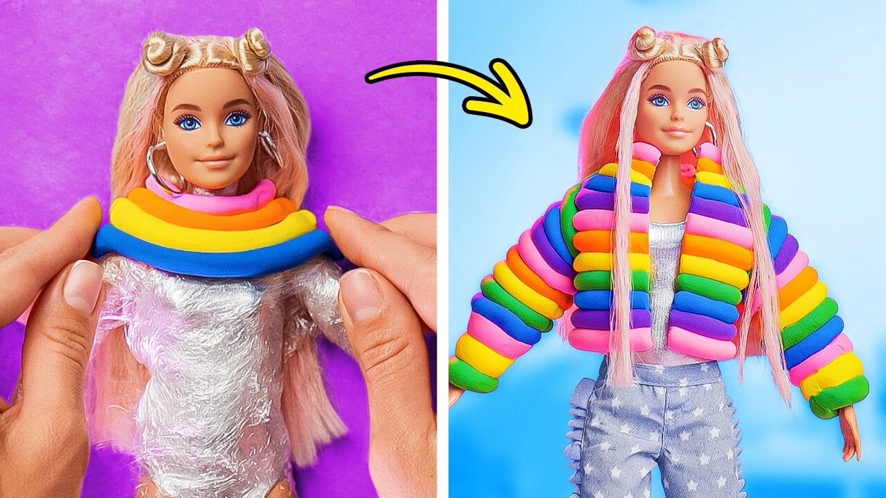 STUNNING BARBIE DOLL MAKEOVER IDEAS  ✨ DIY Doll Hacks & Crafts