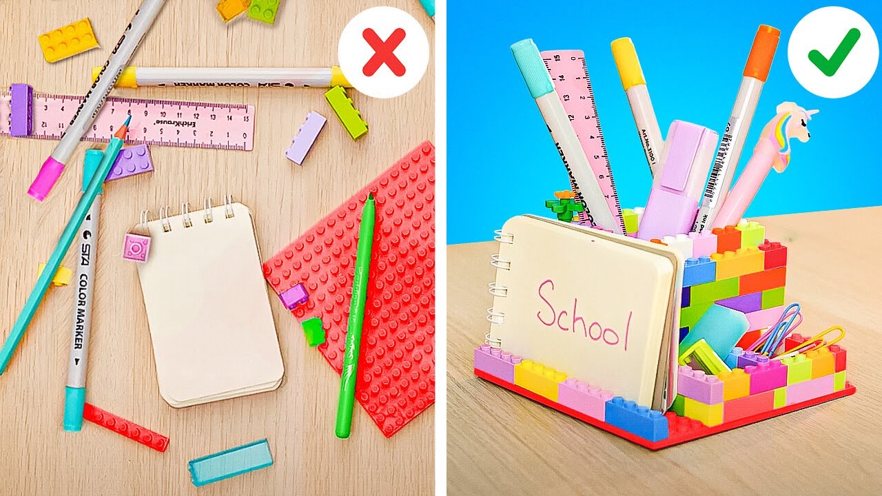 Top School Hacks & Crafts   Smart School Stationery Ideas