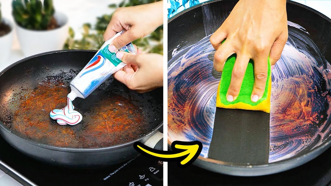 Surprising Cleaning Hacks Using Everyday Items  ✨ Must-Try Tips!