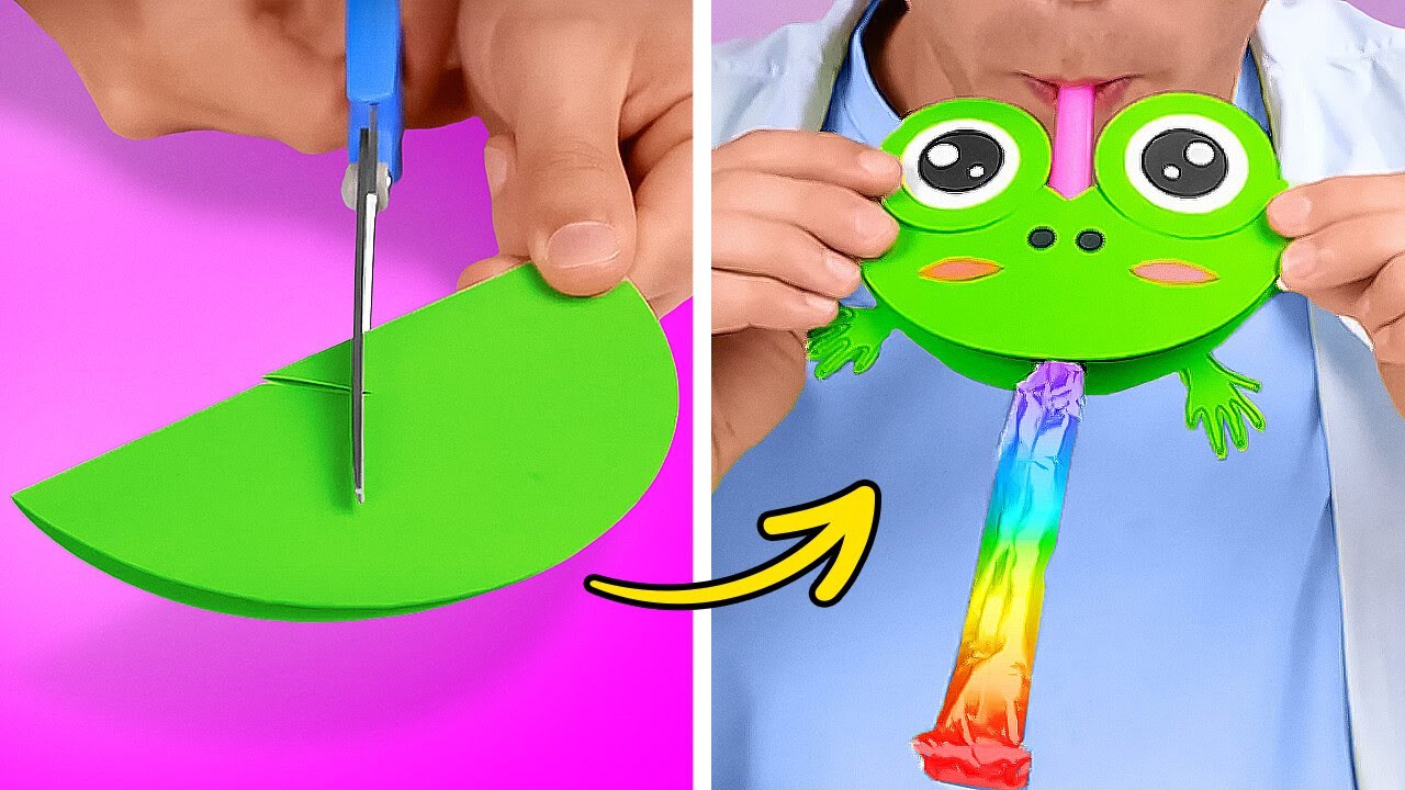 Awesome Paper Crafts & Cardboard DIYs for School and Home