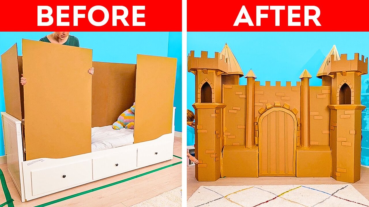 Build Your Own Cardboard Castle: Fun and Simple Crafts for Creative Parents